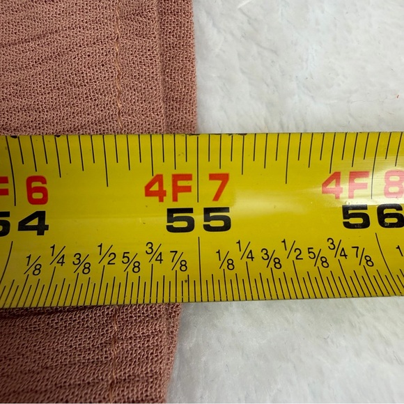 Bohme Nicolette Terracotta Maxi Dress with Puff Sleeves - Picture 11 of 11